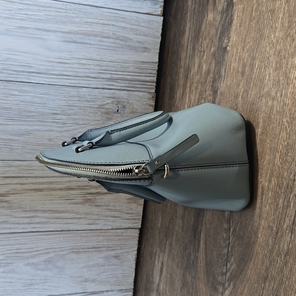 Kate Spade Carli Grove Street Leather Bag Crossbody Handbag Blue (missing strap) - Picture 4 of 11